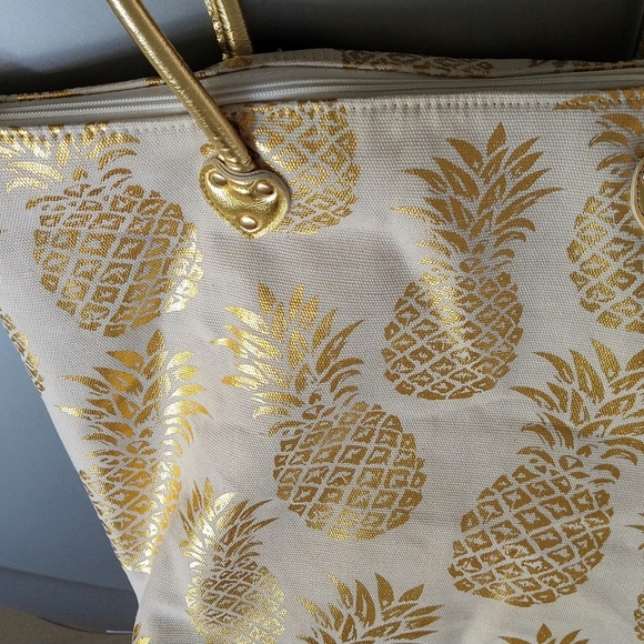 Canvas pineapple bag - Picture 2 of 7